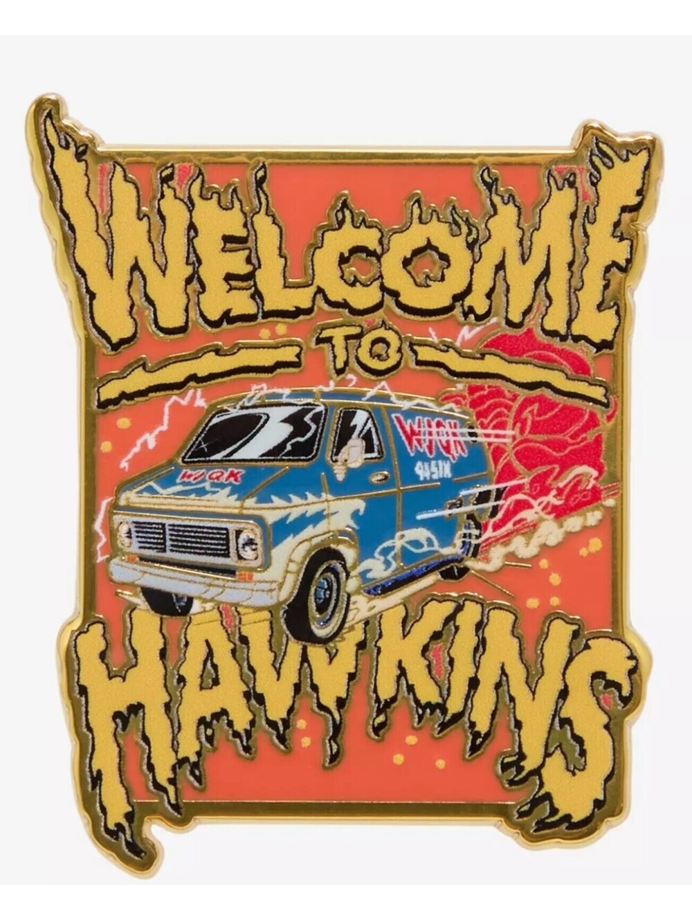 Welcome to Hawkins Stranger Things Enamel PinStranger Things Welcome To Hawkins